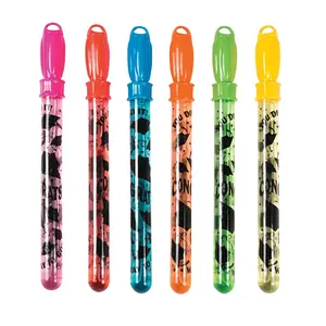 14 3/4" Big Graduation Multicolor Plastic Bubble Tubes - 12 Pc.