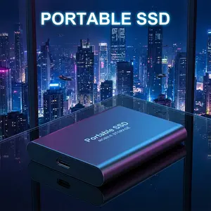 2026  Portable External SSD 1TB/2TB USB 3.2 Type-C High Speed Solid State Drive for PC Mac | Ultra Fast Transfer, Silent Operation, Plug and Play, Mobile Storage