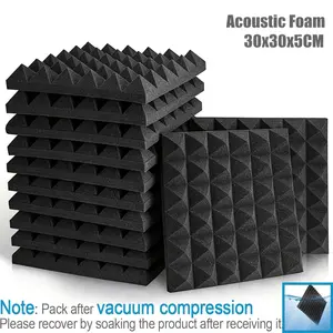 New Acoustic Foam Panelsself adhesive Sound Proof Foam Panels Computer sound card
