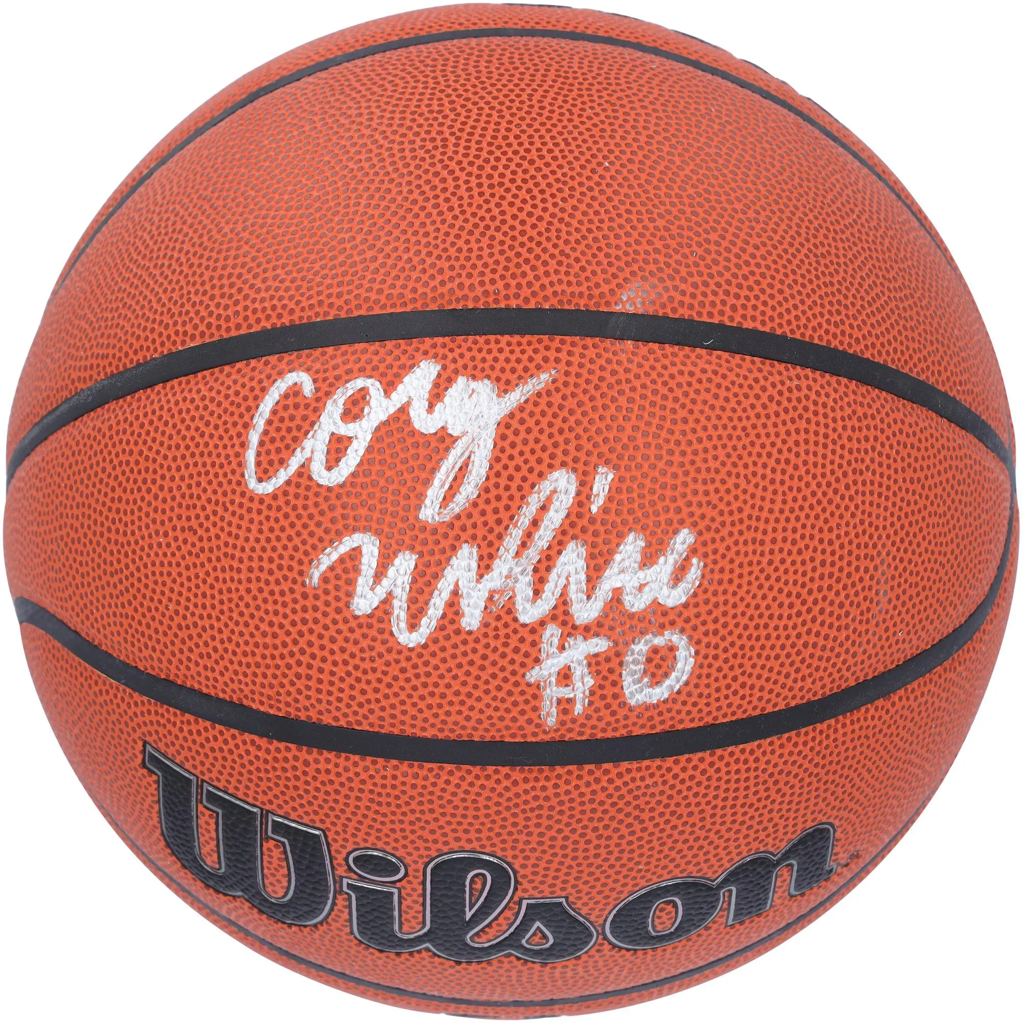 Coby White Charlotte Hornets Autographed Wilson Authentic Series Indoor/Outdoor Basketball - Fanatics Authentic Certified