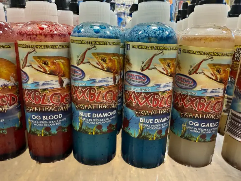 3-Pack Fish Attractant Paste with Iridescent Formula & Colors, Flash, Garlic, Blood & Blue Diamond Scents for Freshwater & Saltwater Fishing, Iridescent Colors, Irresistible To Fish
