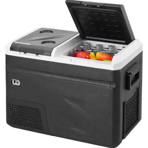 Father's Day Gift VEVOR Portable Car Refrigerator Freezer w/ Ice Making Function 38QT Dual Zone