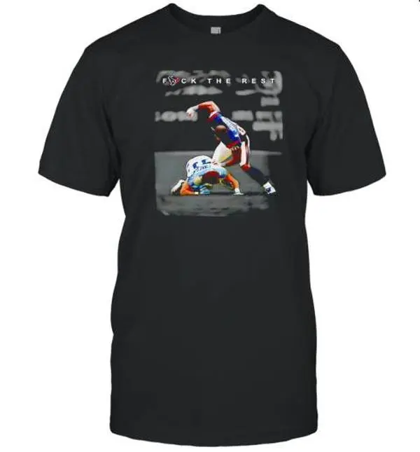Andre Johnson and Cortland Finnegan FTR T-Shirt – Bold Football Rivalry Fan Tee