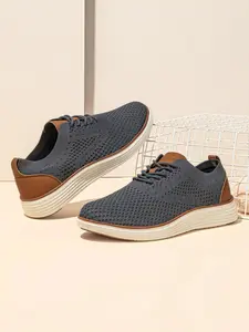 HOBIBEAR Adult Oxford shoes men's sports shoes European and American casual shoes sports shoes outdoor hiking men's lazy shoes Breathable casual shoes