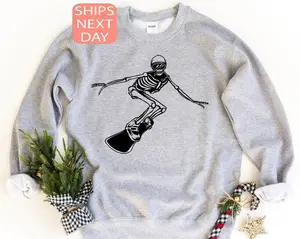 Ski Sweatshirt, Snow Skiing Shirt, Snowboard Couple Fans Gift