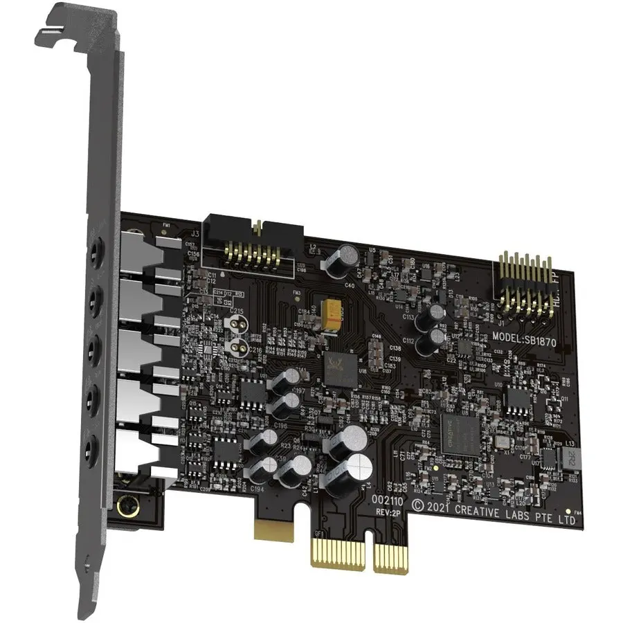 Creative Sound Blaster Audigy Fx V2 Sound Card (with Full Height I/O Bracket)