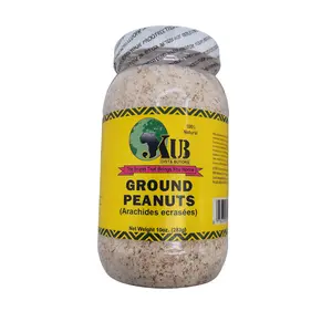 Ground Peanuts, 10oz (Poudre d’Arachide, Arachide Moulu, Bennie Powder)