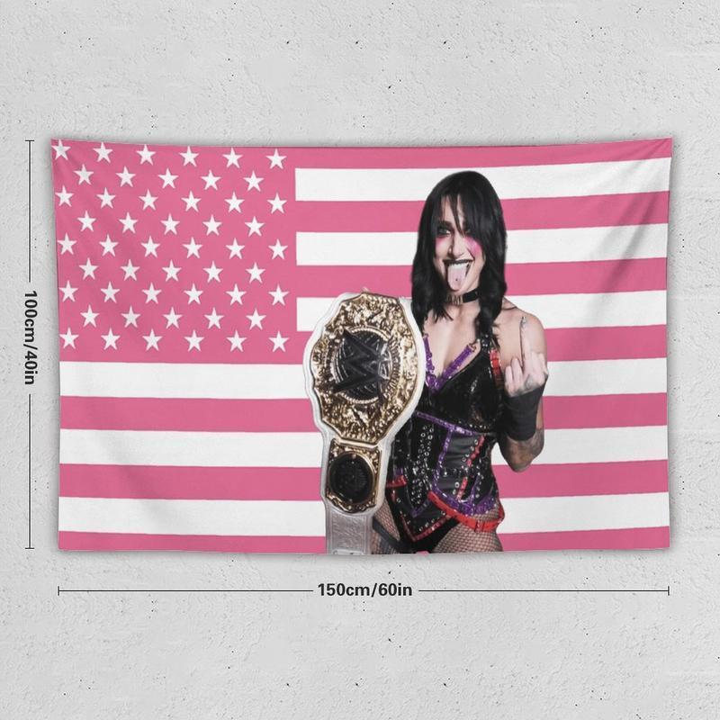 Rhea and Ripley wall tapestry poster for college dorm cave bedroom living room office party decoration gift Decorative Light