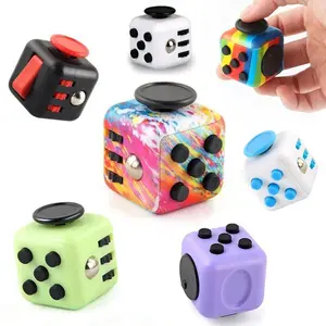 Sensory Fidget Cube Toy, 1 Count Stress Relief Toy, Handheld Anxiety & Focus Toys, Perfect for Home and Office