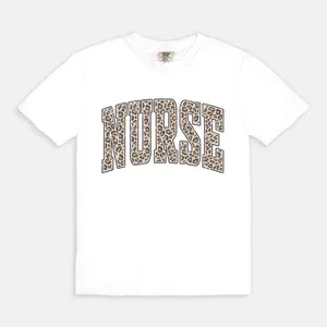 Leopard Nurse Shirt, Nurse Life Tee, Nursing Student Sweatshirt, New Nurse Gift, RN Shirt, Cute Nurse Shirt, NICU Top