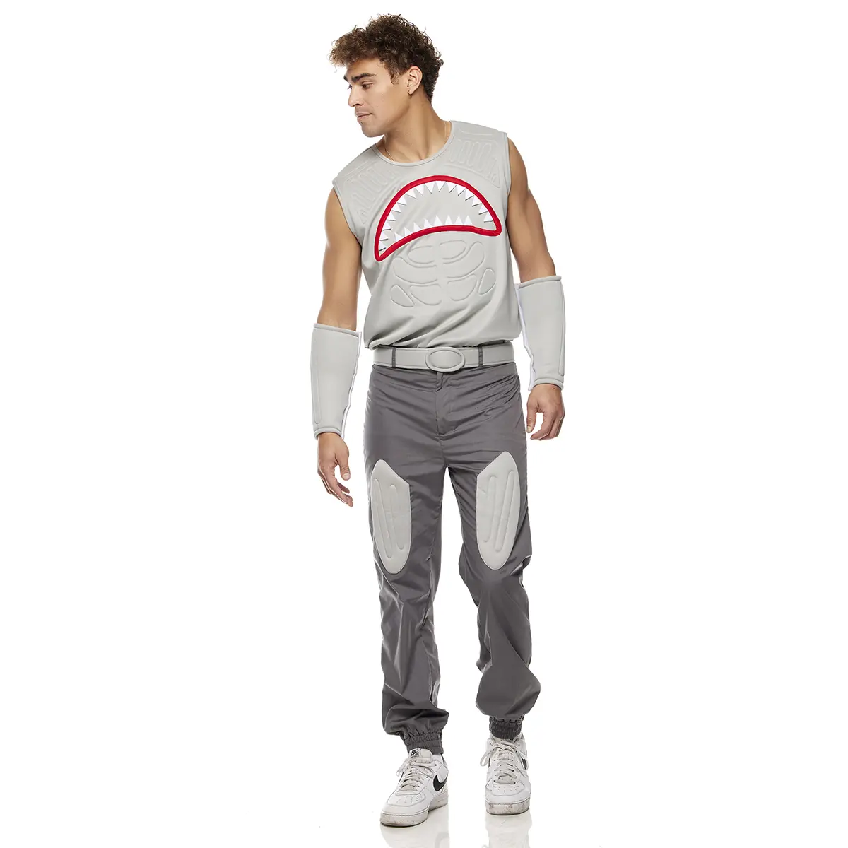 Forplay Women's Halloween Shark Frenzy 5-Piece Men's Movie Character Costume