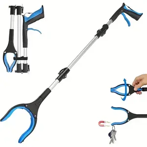 Reacher Grabber - Foldable Gripper And Remote Tool - 36" Ultra-long Portable Garbage Claw Gripper, Garbage Collection, Garbage Collector, Arm Extension