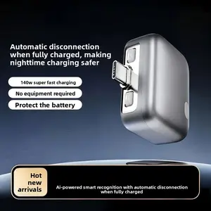 Smart Auto Disconnect Charging Adapter| AI Full-Charge Power Cut-Off for iPhone & Android