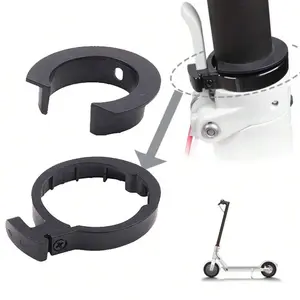Electric Scooter Front Tube Stem Folding Insurance Circle Clasped Guard Ring Buckle for M365 Pro 1S Pro2 Electric Scooter, Mijia Scooter Replacement Accessory Handlebar Safety Parts