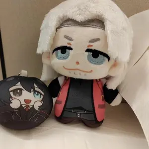 New Surrounding Game Cartoon Dante Plush Toy Holding 10cm Pendant Room Decoration Plush Doll Toy For Kid Gift