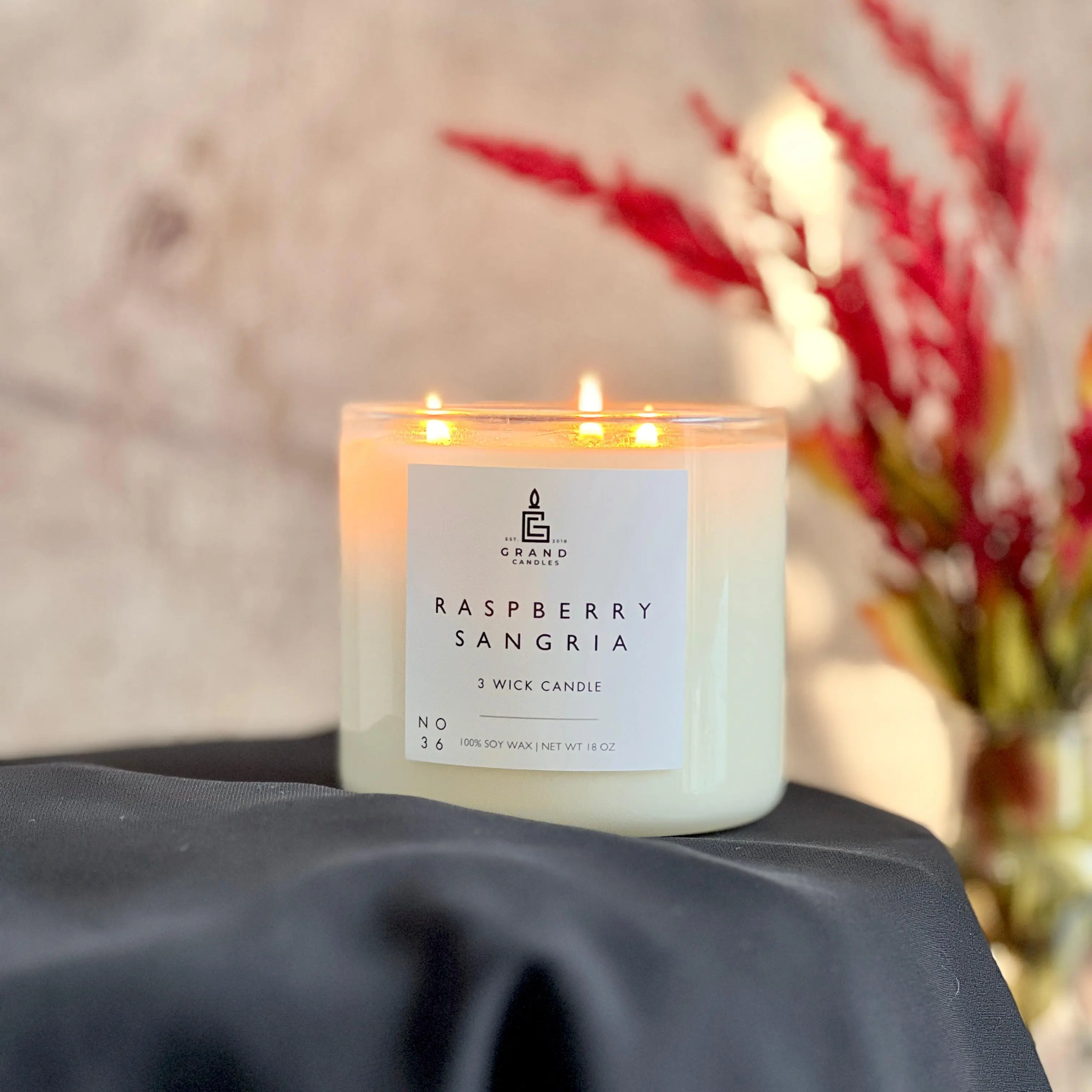 Raspberry Sangria Candle
