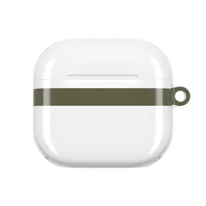 Olive Stripe AirPod Case | Minimal Military Green Protective Case