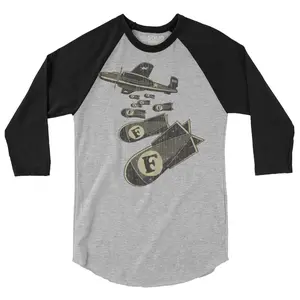 F-Bombs 3/4 Sleeve Baseball T-Shirt
