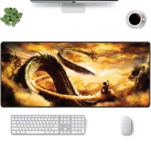 [Sale Up To 50%] DBGoku and Shenron Cloud Scene Mouse Pad Desk Mat