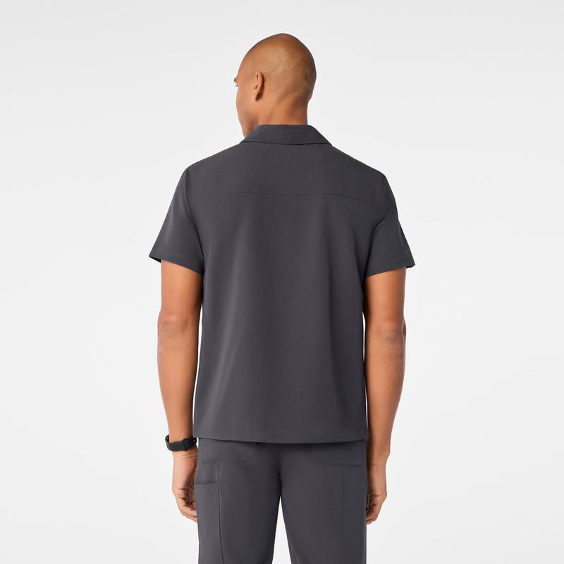 men's Charcoal Arad Polo - Scrub Top