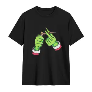 Men's Soft Fabric Character Lighting Printed Slim-Fit Round Neck Short-Sleeve Shirt - Embossed Graphic, Shadow Design, Classic T-Shirt, Fashion Clothes, Estado Merch, Stylish Streetwear Summer Casual TopUnisexTshirt  VintageTee