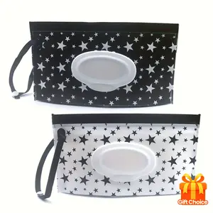 2-Pack Wet Wipe Holder, Portable Reusable Wet Wipes Dispenser & Storage Box – Perfect Gift for Christmas, Halloween, and Thanksgiving