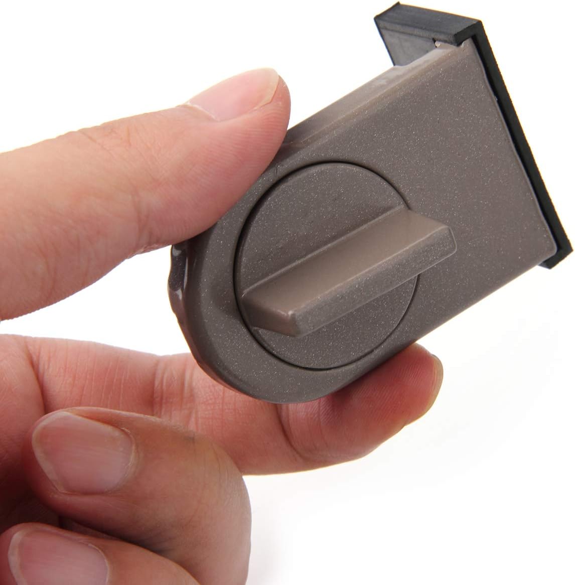 4 Pack Adjustable Sliding Window Locks Window Wedge Window Stop for Home Office and Car