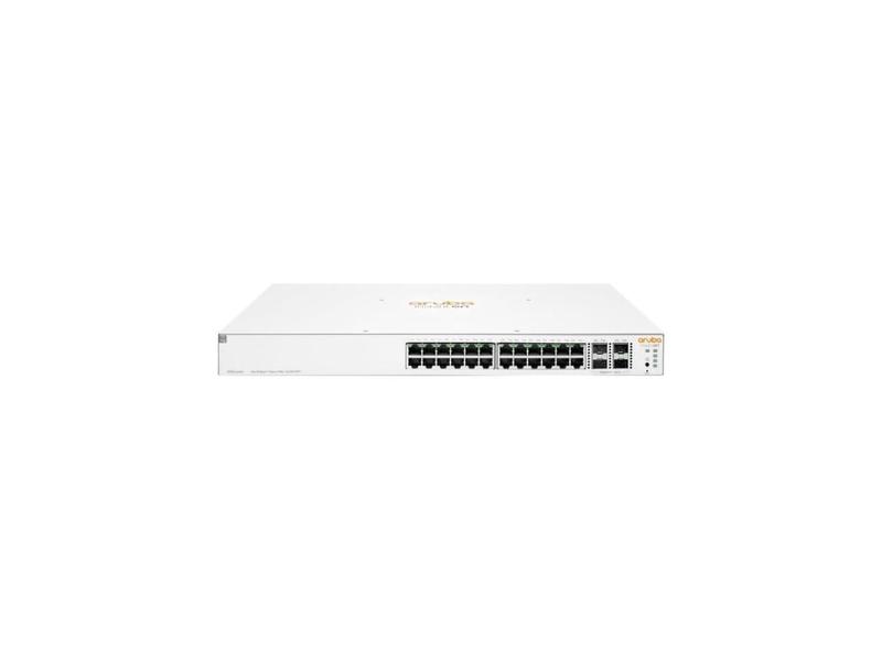 HP JL683B-ABA Aruba Instant On 1930 Smart Managed Modular PoE Switch for Small Businesses, Cafes - 24 PoE Ports, 24GB Memory, Class4 195W, 10 Gigabit Ethernet, 10/100/1000Base-T, 10GBase-X, 4-Layer Supported, 280W Power, Easy Deployment
