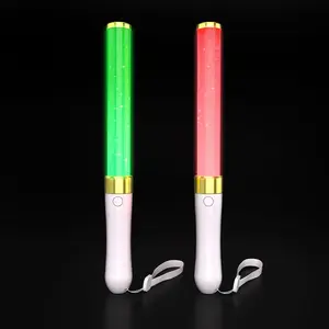 LED Light Sticks 2 Pack, 15 Colors  Glow Sticks, Glow Party Supplies for Wedding, Birthday, Raves, Halloween, Christmas,  Year, with AAA