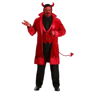 Men's Plus Size Debonair Devil Costume