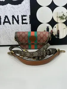 Pre-owned GUCCI Limited Edition Trapezoid Bag – GG Monogram – Date Code 1019 – Size 19cm x 11cm x 5cm