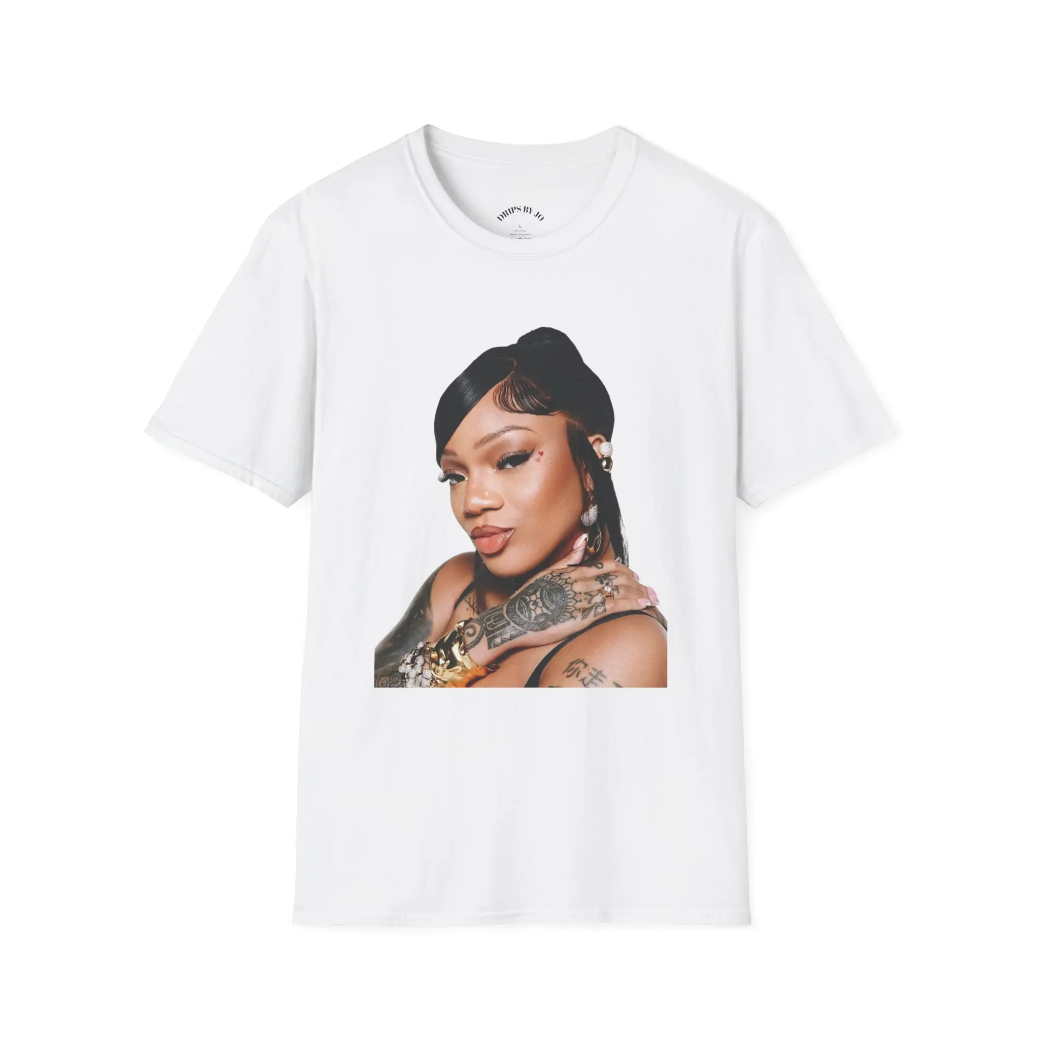 GLORILLA Unisex Softstyle T-Shirt with Bold Graphic Design Casual Cotton