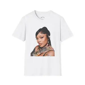 GLORILLA Unisex Softstyle T-Shirt with Bold Graphic Design Casual Cotton