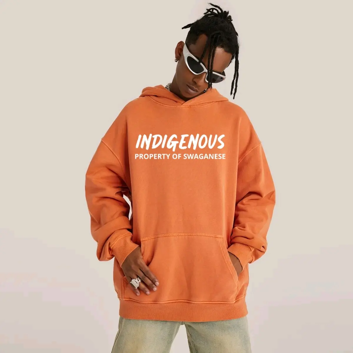 Swaganese "Indigenous" Hw Stringless Hoodie