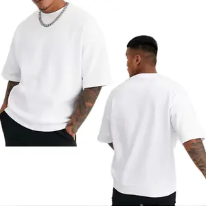 HUCHA - Summer wear 100% polyester round neck Tshirt- Anti piling wash, breathable, soft hand feel. Streetwear Comfort Shortsleeve Casual Fitted Top Menswear