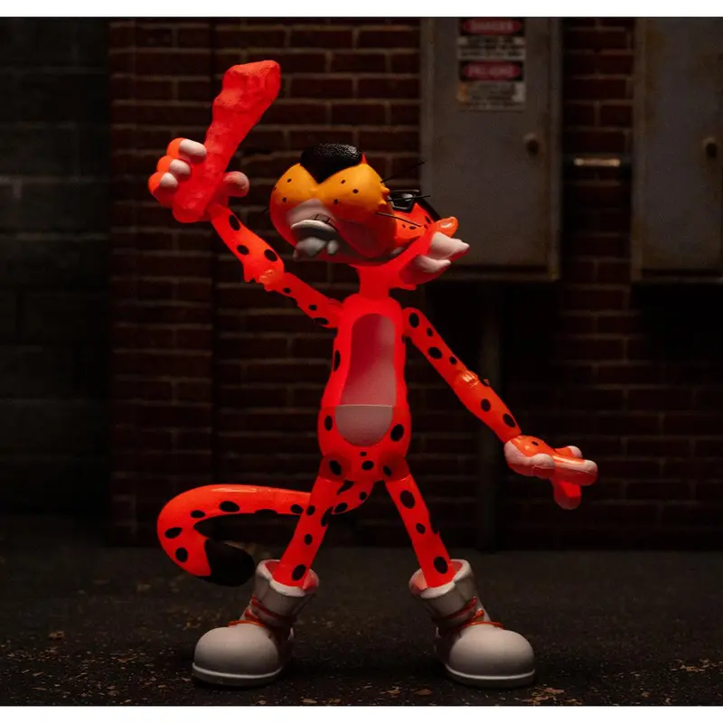 Cheetos Chester Cheetah 1/12 Scale Action Figure Deluxe Set (Flaming' Hot)