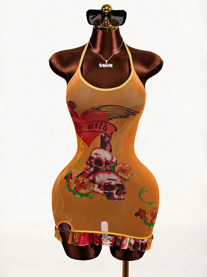mesh mini dress festival Oklahoma Smokeshow Mini Dress main image 0