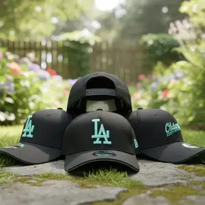 Y2K Style MLB Hat – LA Dodgers NY Yankees Snapback Flat Brim Cap, Adjustable Vintage Streetwear