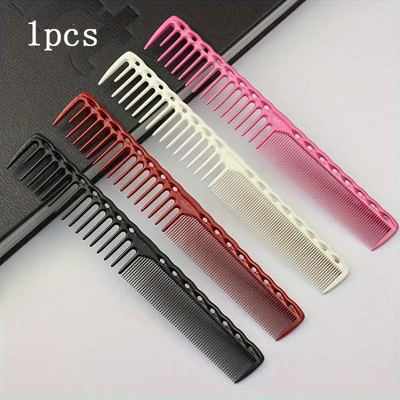 Hairdressing comb, straight hair comb one end wide and one end narrow, double ended comb Haircut Comb for Long Hair, Hair Styling Combs, Dual ended comb, Hair cutting comb