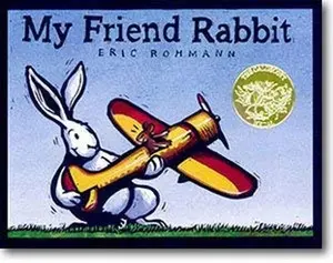 USED Book - My friend Rabbit by Eric Rohmann (Hardcover) - english
