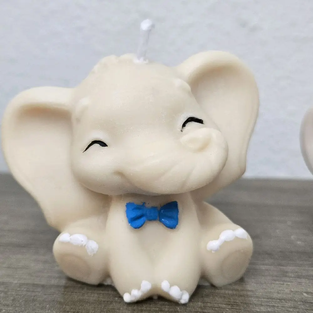 Elephant candles.sets Of 10 Decoration