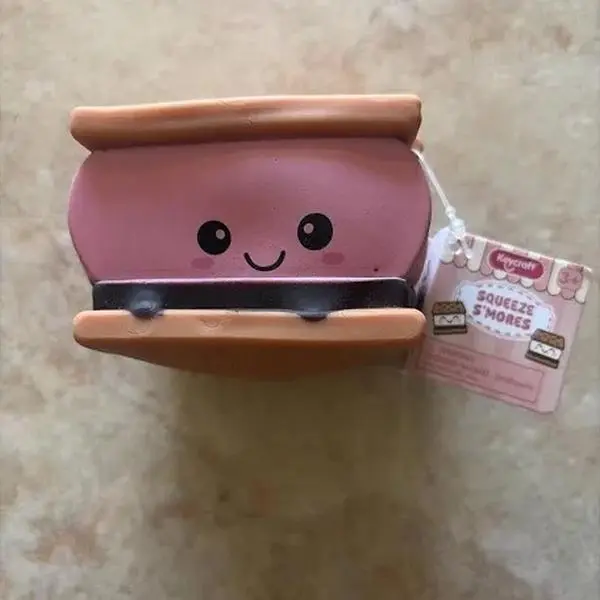 Squishy s’more by key craft viral squishy stress relief toy