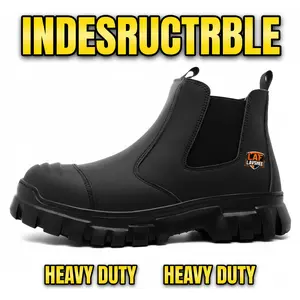 Steel Toe Lightweight Safety Shoes Splash-proof Smash-proof Puncture-proof Breathable Anti-slip - SpringStatements Multiple Colors Available