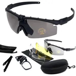 Sports Goggles Anti Fog Glasses Sunglasses with 3 Interchangeable Lens