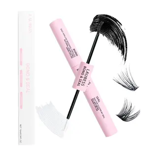 Lash Bond and Seal Mascara for Long Lasting Waterproof Eyelash Extensions - 5ml+5ml
