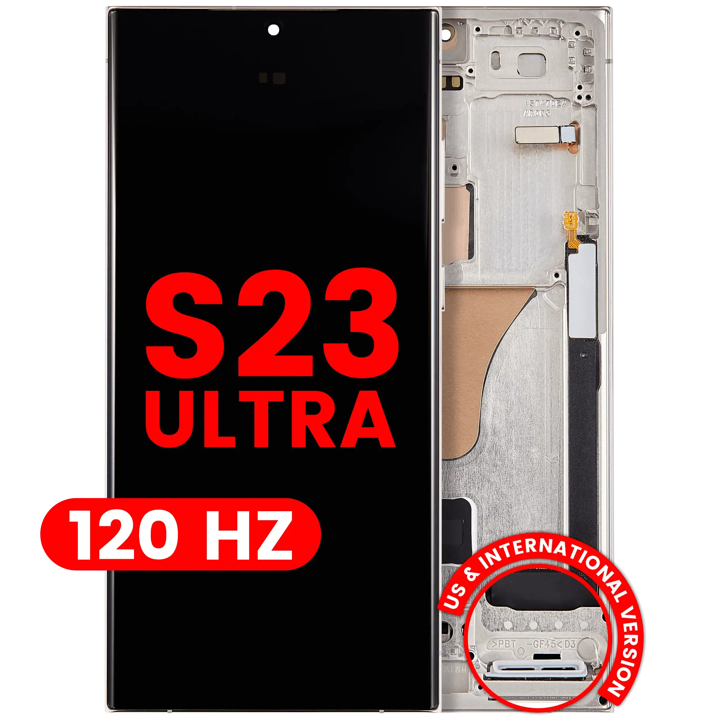 Economy Screen with Frame for Galaxy S23 Ultra