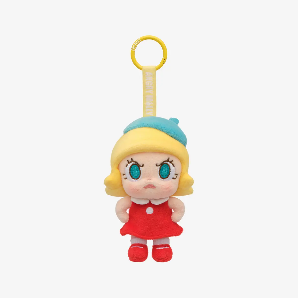 azi7042)POP MART Angry Molly - Angry Energy Series Plush Pendant