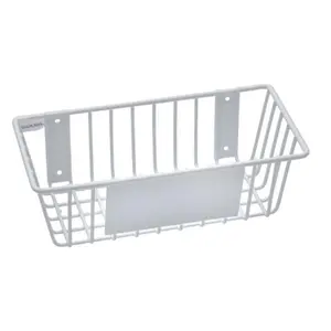 RACKEM RACKS 9175-W 12 x 6 x 4 in. Wire Basket - White