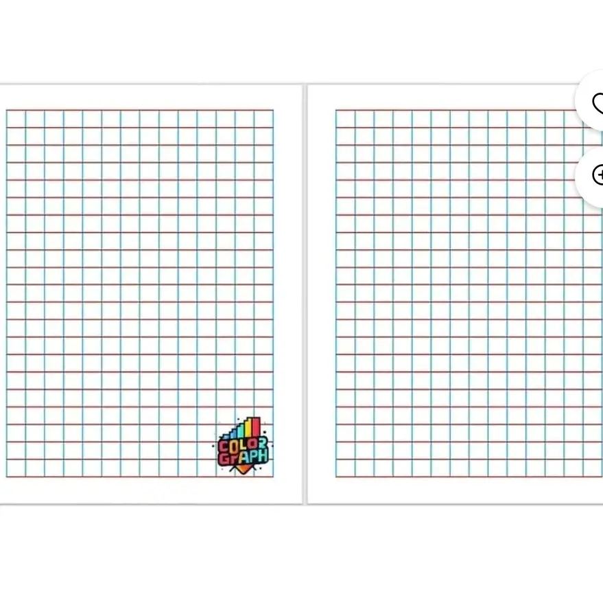 COLORGRAPH Bi-color graph paper