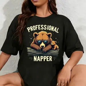 100% Cotton Unisex Fathers Day Gift Professional Napper T-Shirt